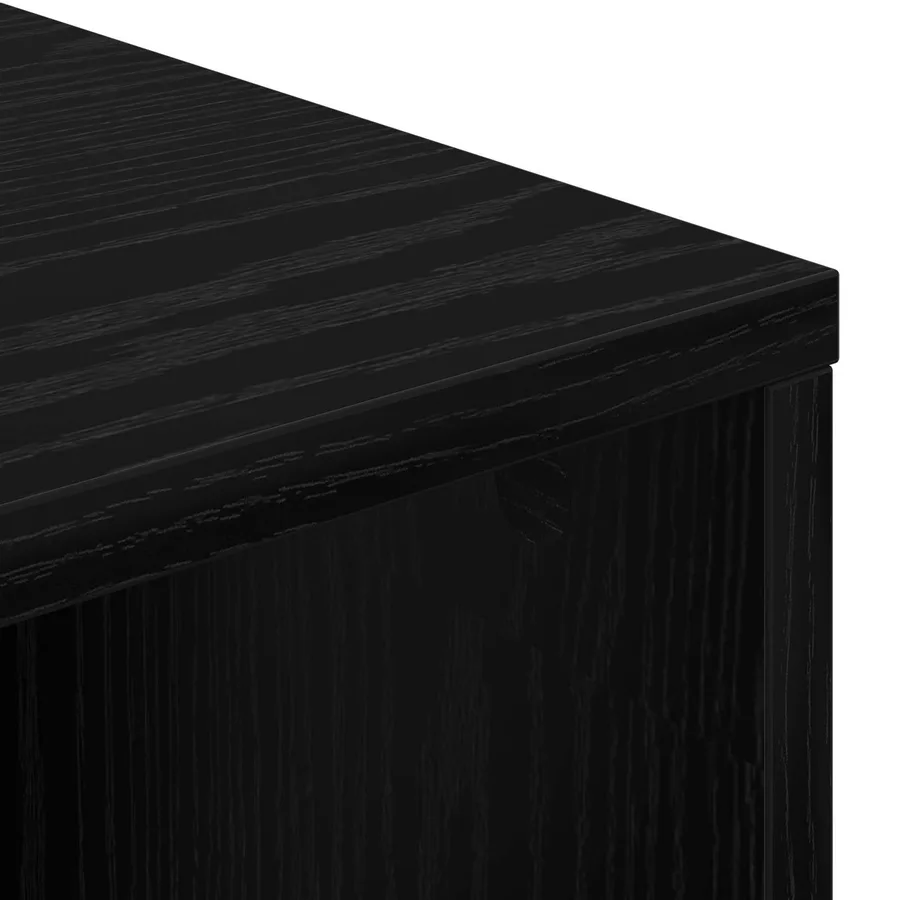 Buffet avec tiroir Chêne noir 88,5 x 29 x 84,5 cm - 9