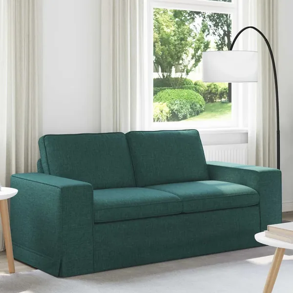 Canapé Vert foncé 182 x 80 x 82 cm tissu