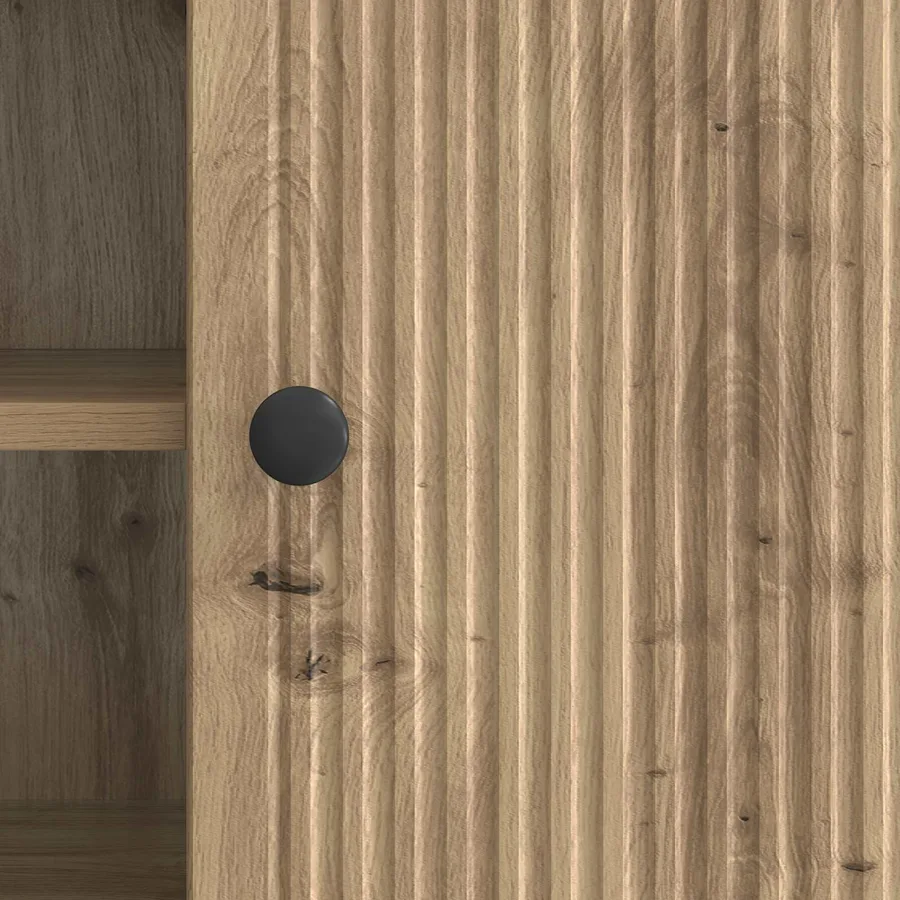 Meuble TV 102 x 34,5 x 50 cm Chêne artisanal Bois d'ingénierie - 8