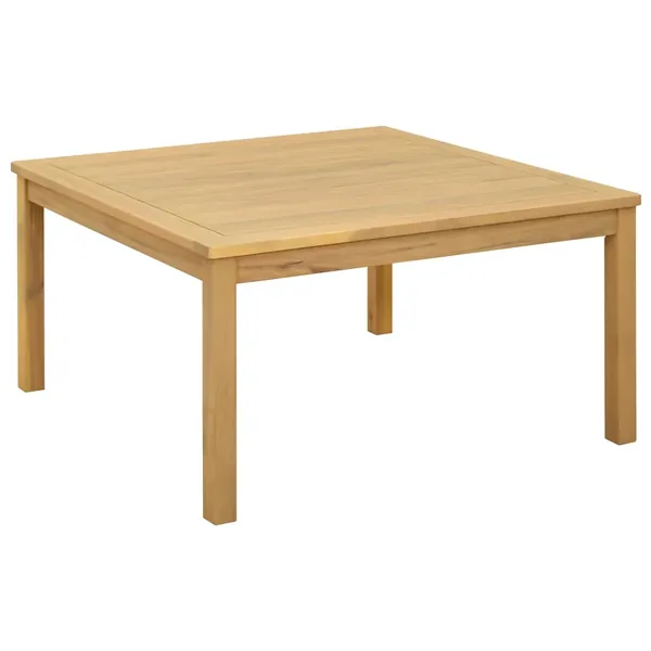 Table basse Acacia clair 85 x 85 x 45 cm Bois d'Acacia Massif