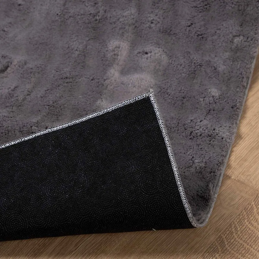Tapis de surface SIROLO Anthracite 200 x 80 cm Polyester - 4