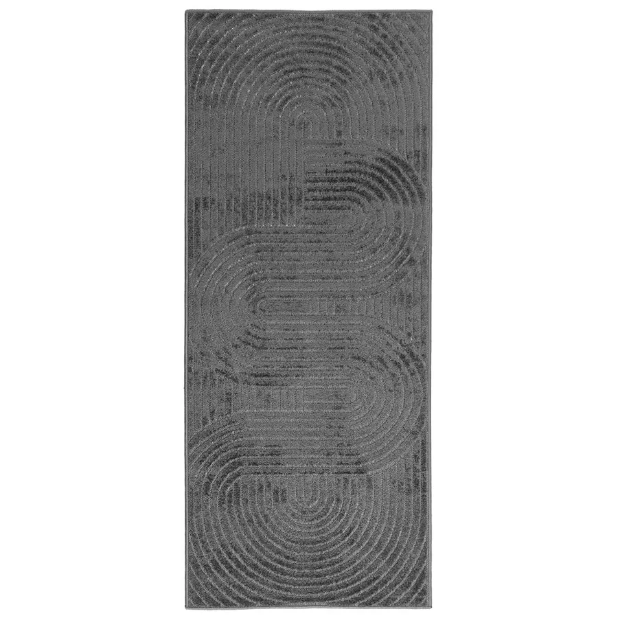 Tapis de surface PALMERAS Anthracite 150 x 80 cm Polyester - 2