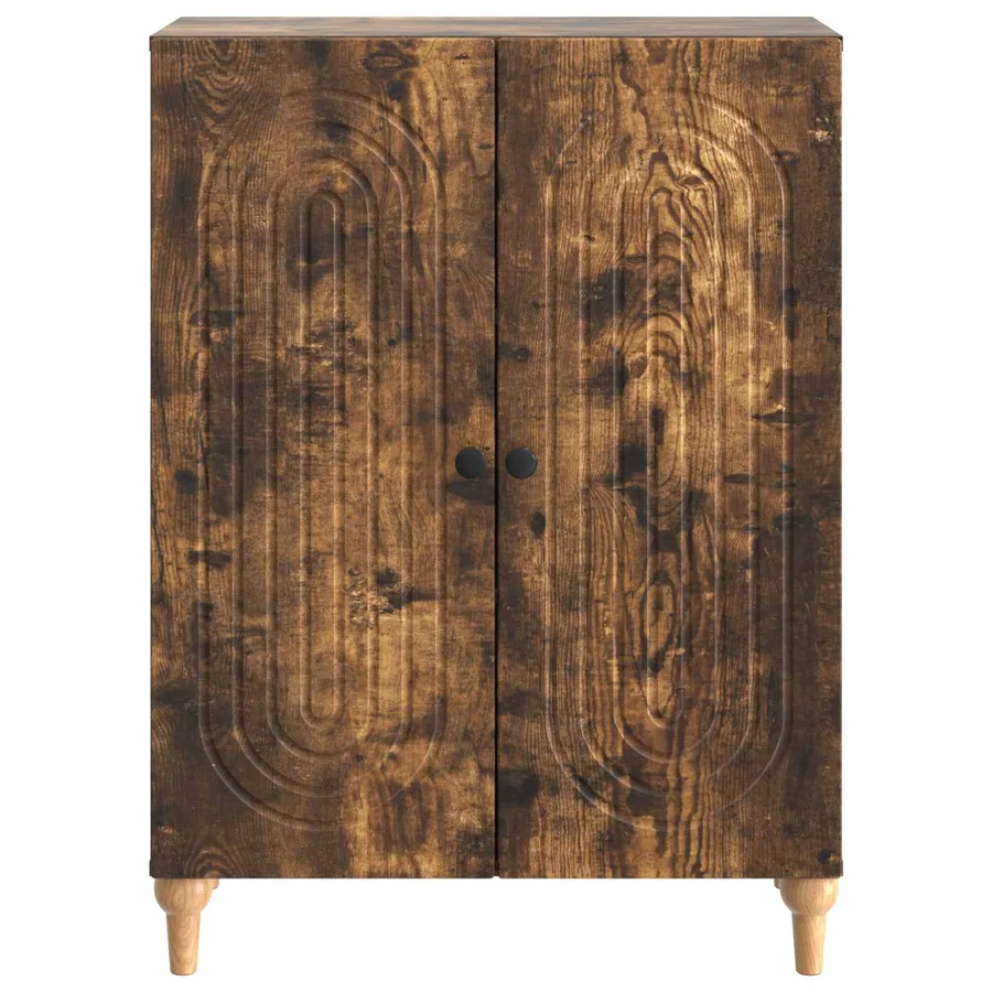 Buffet Chêne fumé 66 x 34,5 x 90 cm Bois d'ingénierie - 6