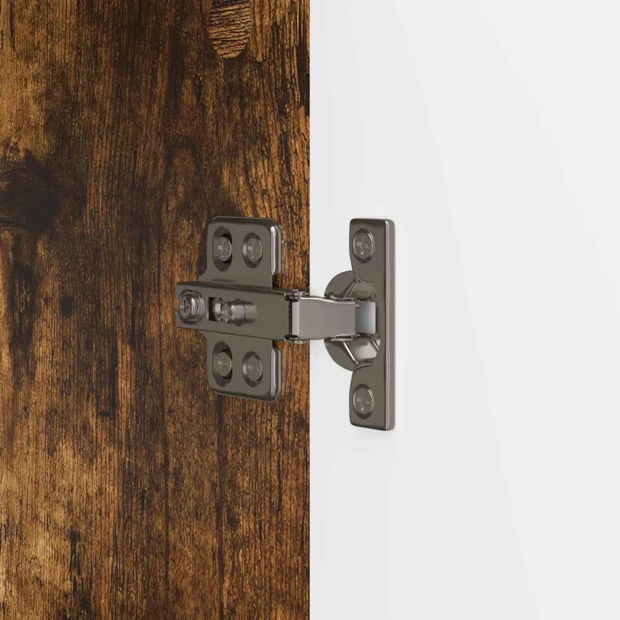 Buffet Chêne fumé 66 x 34,5 x 90 cm Bois d'ingénierie - 9