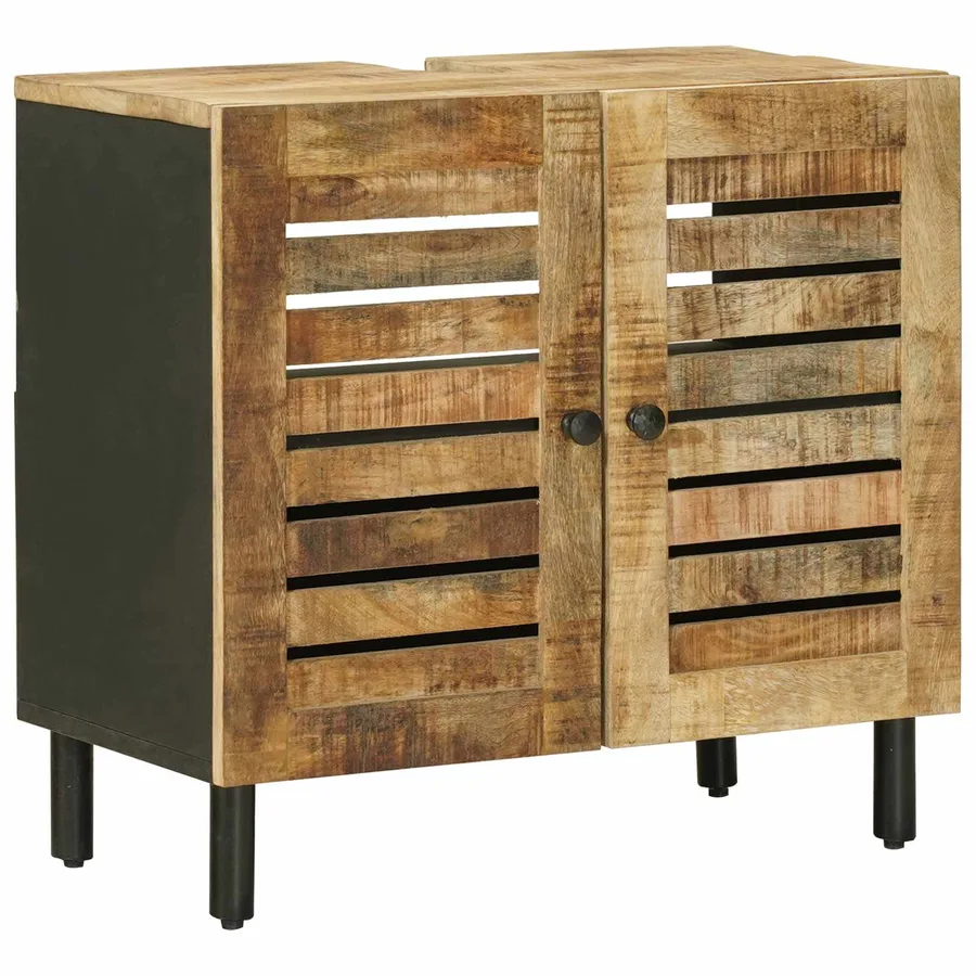 Ensemble de Meubles de Salle de Bain 5 pc Naturel - 4