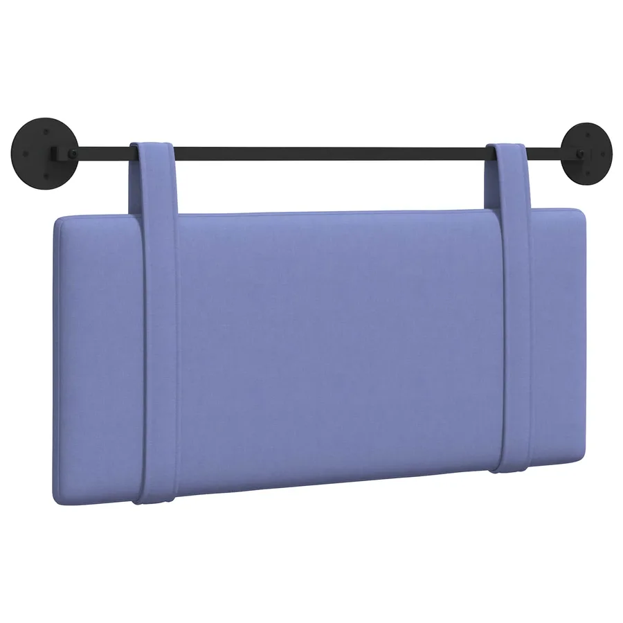 Tête de lit suspendue Bleu denim Tissu - 2