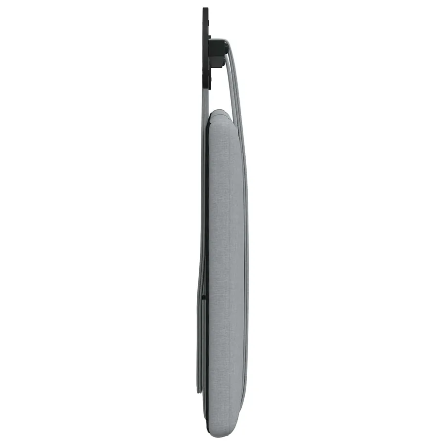 Tête de lit suspendue Gris clair Tissu - 6