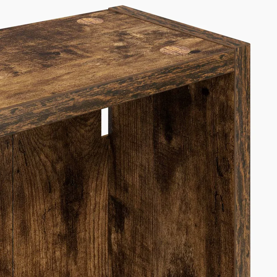 Armoire murale de salle de bain Chêne Fumé 40 x 14 x 70 cm - 9