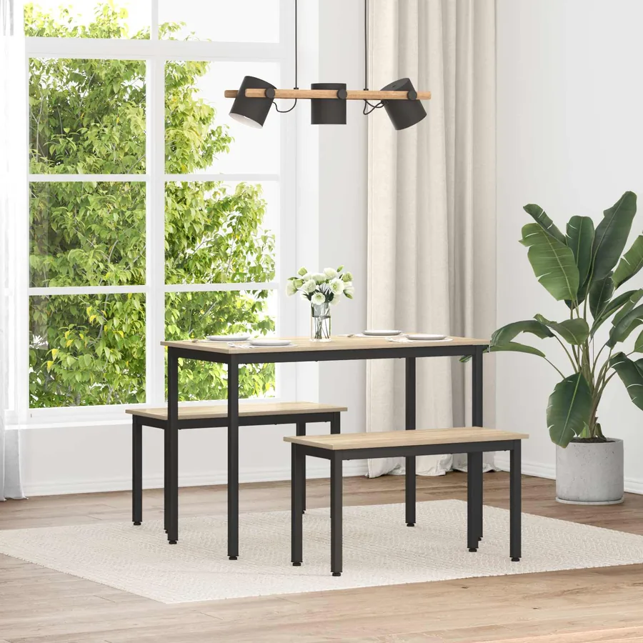 banc Sonoma 80 x 35 x 45 cm Bois d'ingénierie