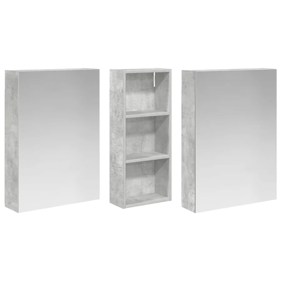 Ensemble de Meubles de Salle de Bain 3 pcs 130 x 14,5 x 70 cm - 5
