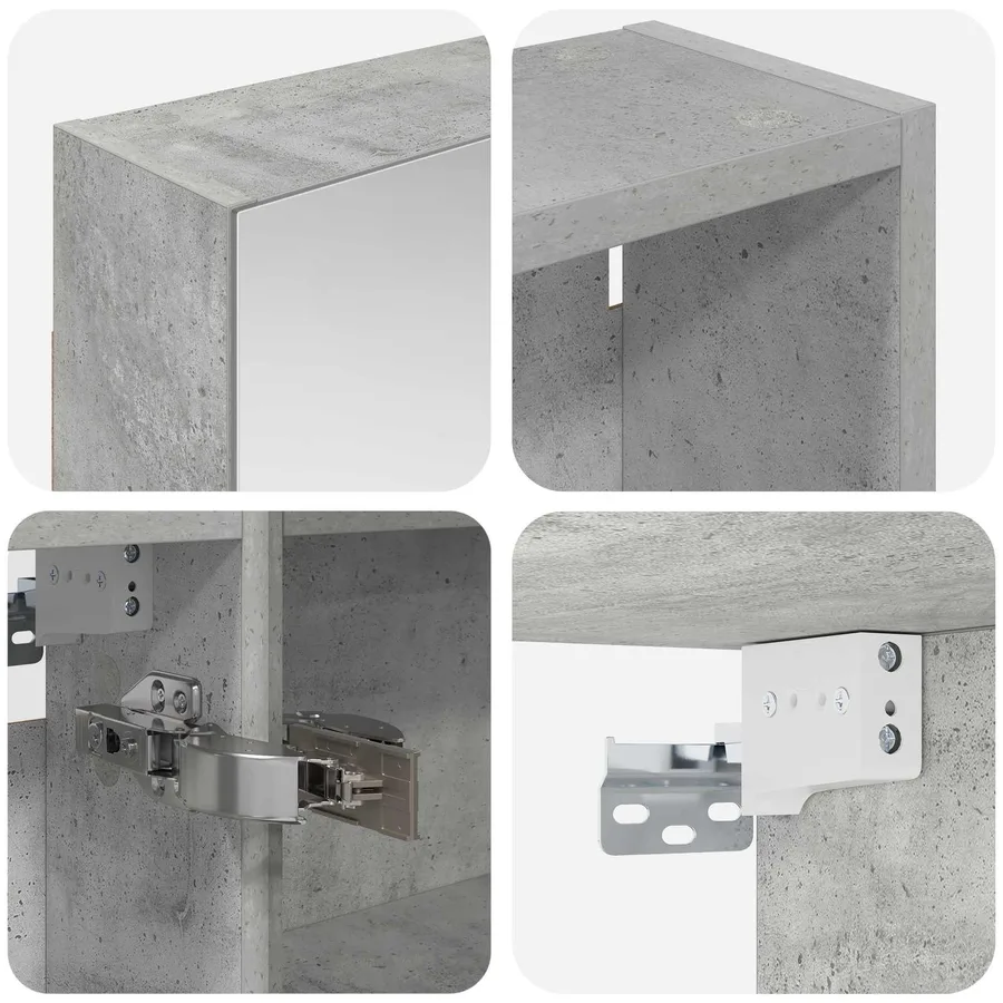 Ensemble de Meubles de Salle de Bain 3 pcs 130 x 14,5 x 70 cm - 8
