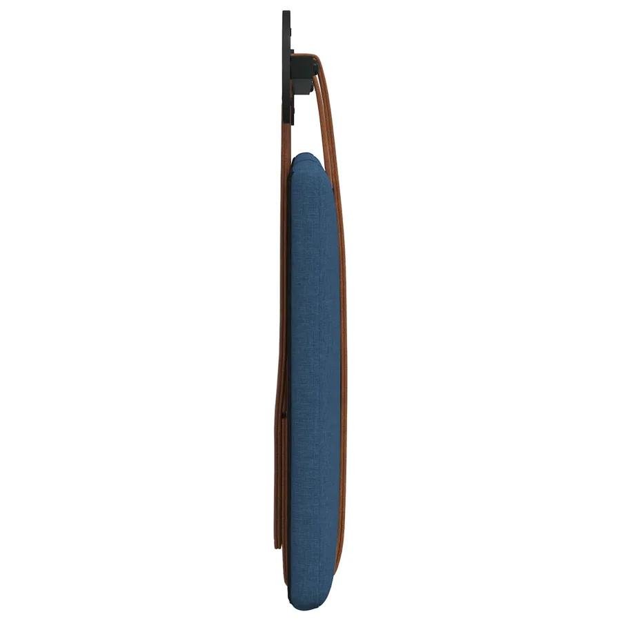 Tête de lit suspendue Bleu PU antique - 6