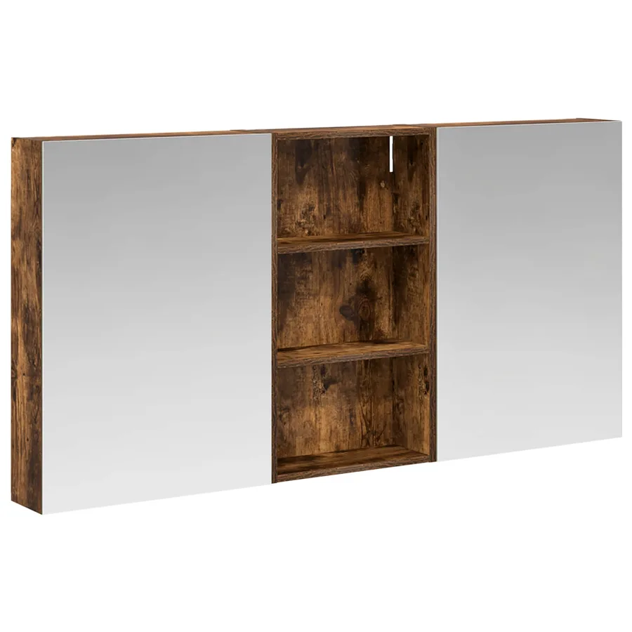 Ensemble de Meubles de Salle de Bain 3 pcs 140 x 14,5 x 70 cm - 2