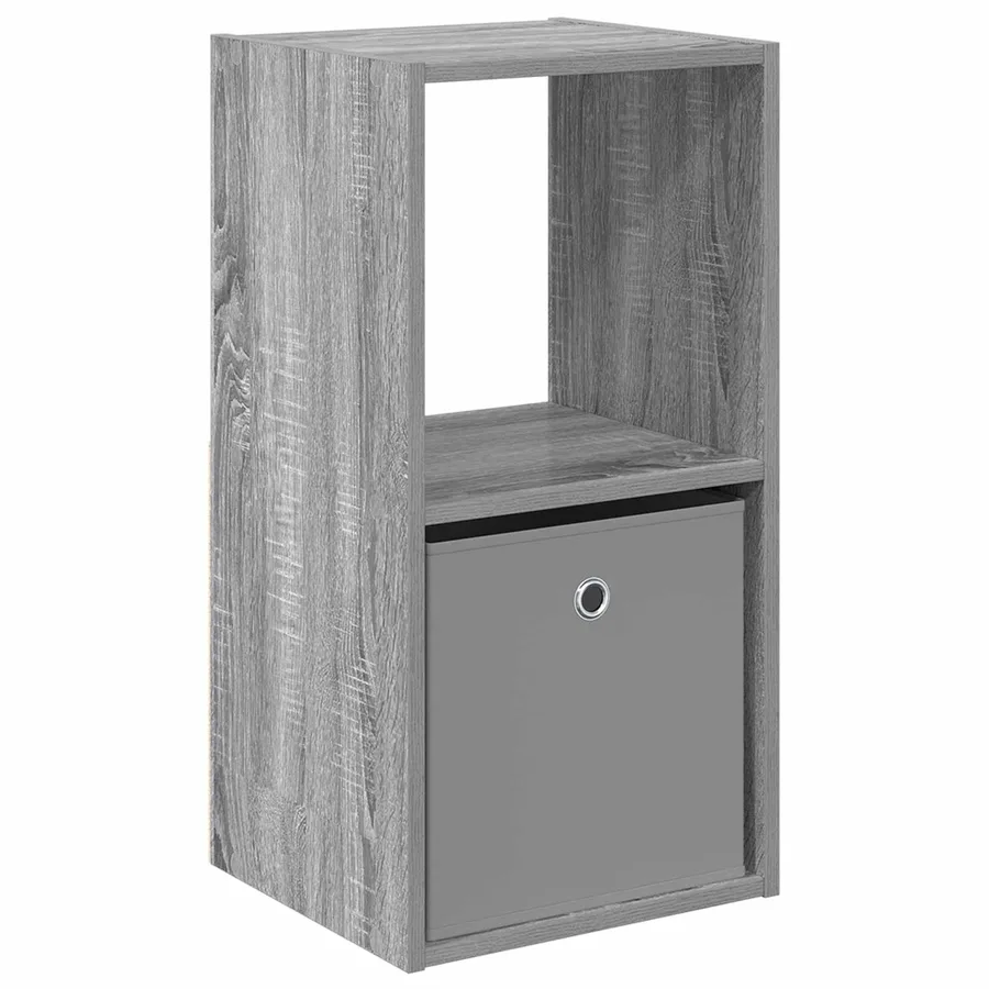Table de chevet Gris Sonoma 35 x 32 x 68,5 cm Bois d'ingénierie - 2