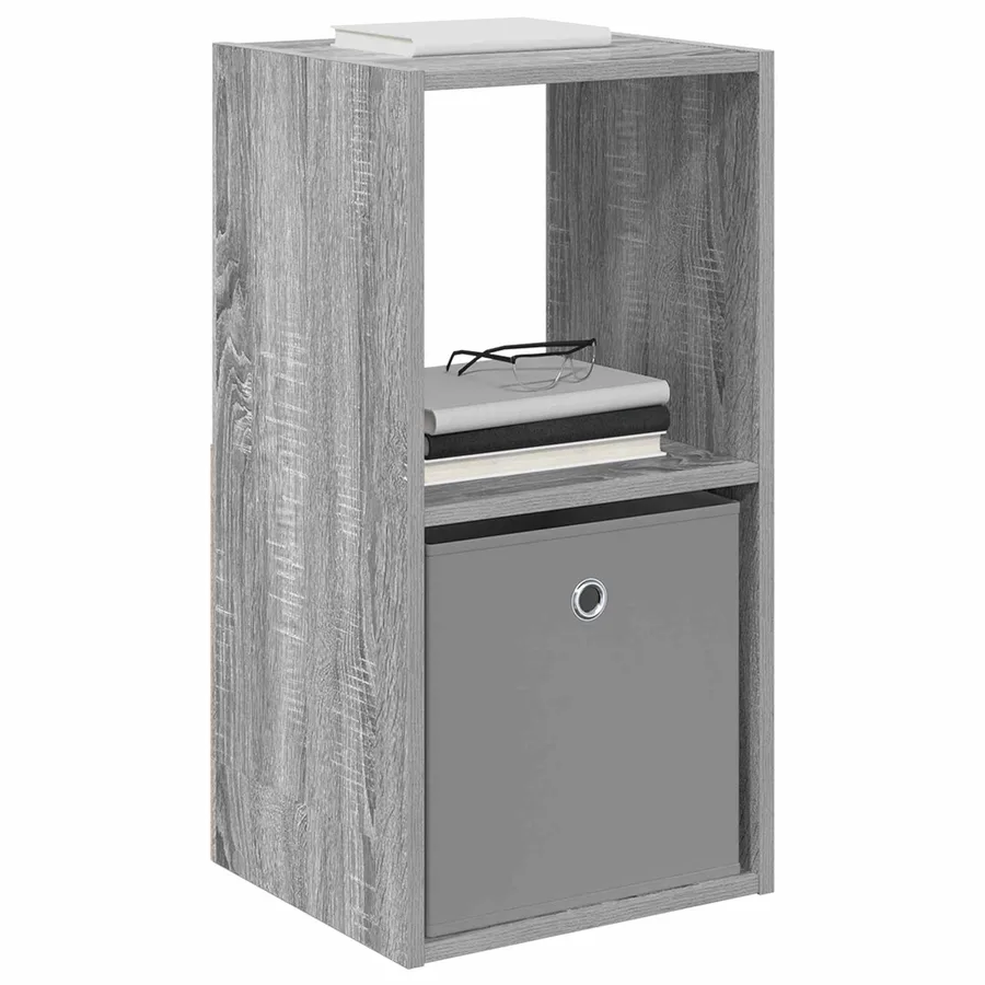 Table de chevet Gris Sonoma 35 x 32 x 68,5 cm Bois d'ingénierie - 3