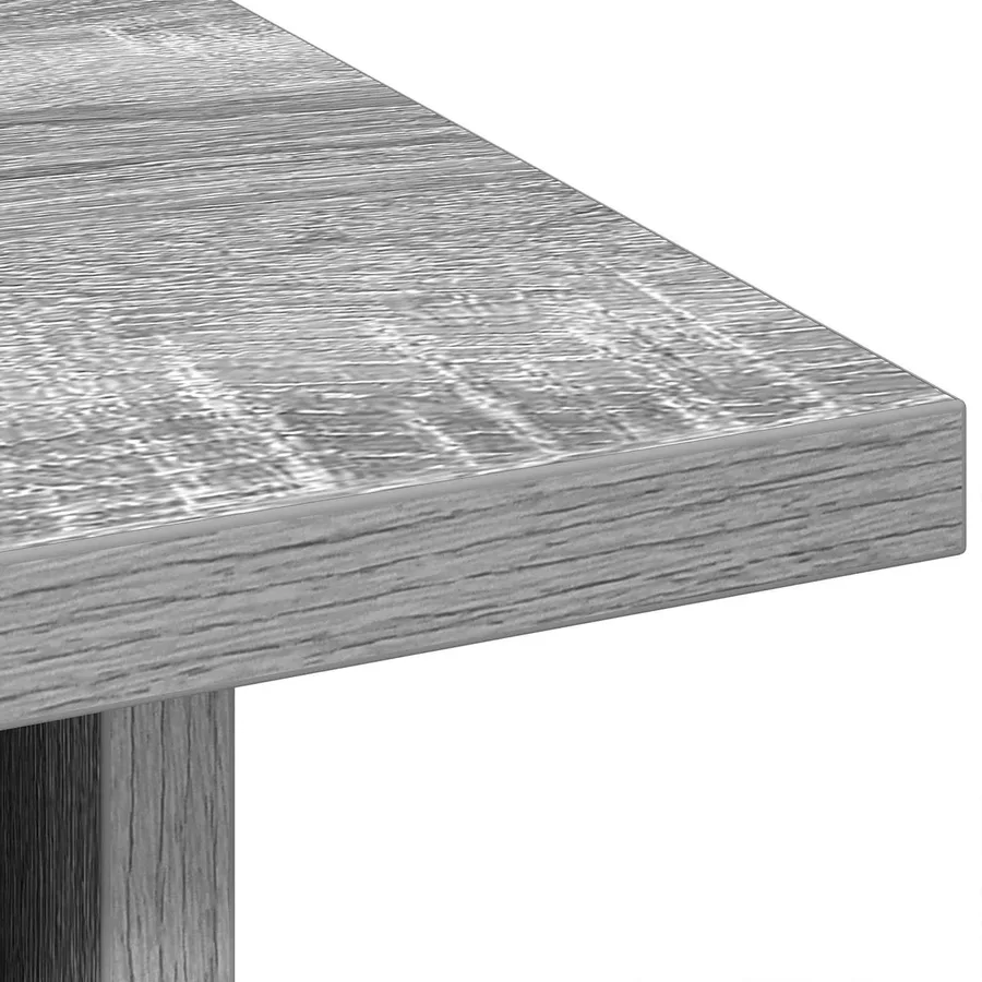 Table de chevet Gris Sonoma 41 x 40 x 45 cm Bois d'ingénierie - 9