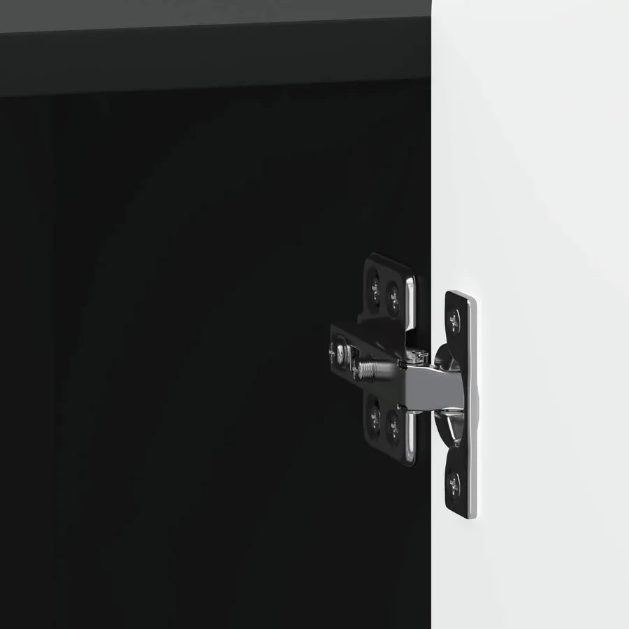 Cabinet de chevet 2 pcs Noir 43 x 34,5 x 52 cm - 11