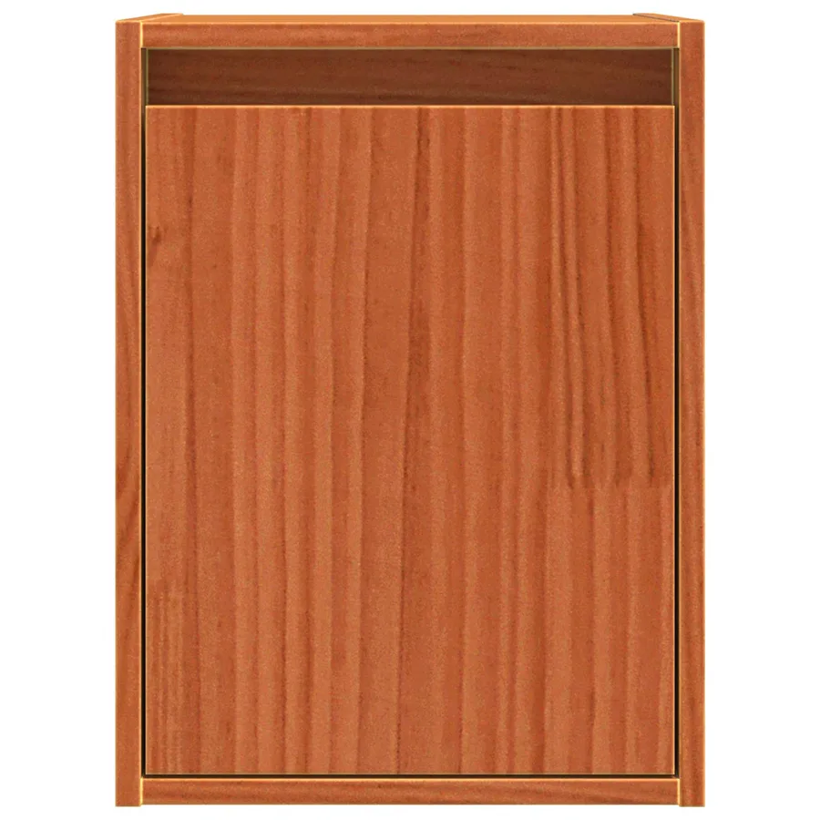 Meuble mural Montage mural 2 pcs Cire marron 30 x 30 x 40 cm - 7