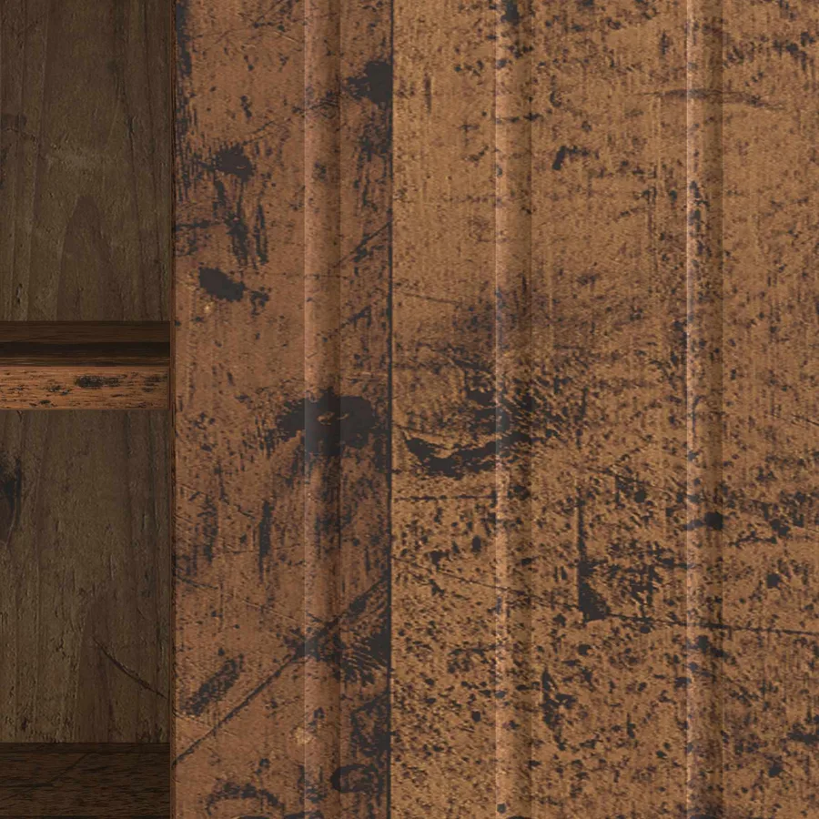 Meuble TV Bois ancien 150 x 31 x 52 cm Bois d'ingénierie - 8
