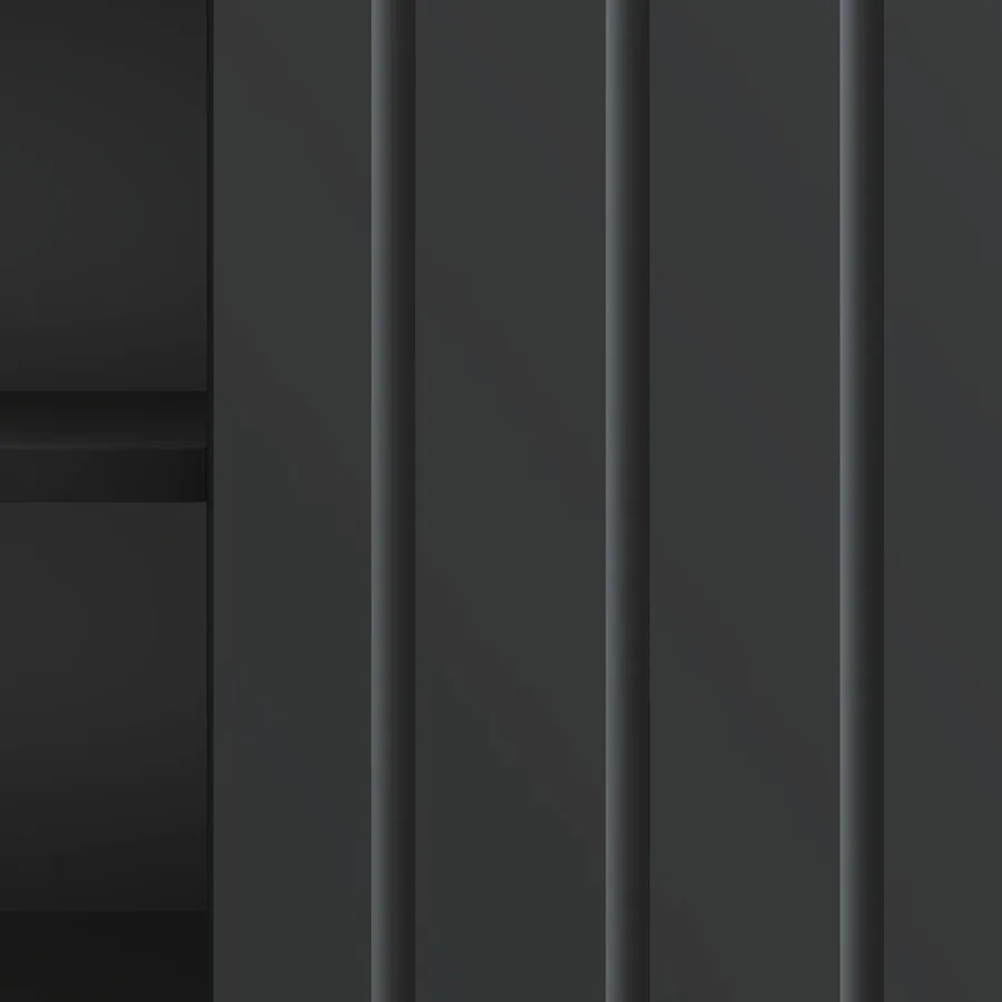 Meuble TV Noir 150 x 31 x 52 cm Bois d'ingénierie - 10