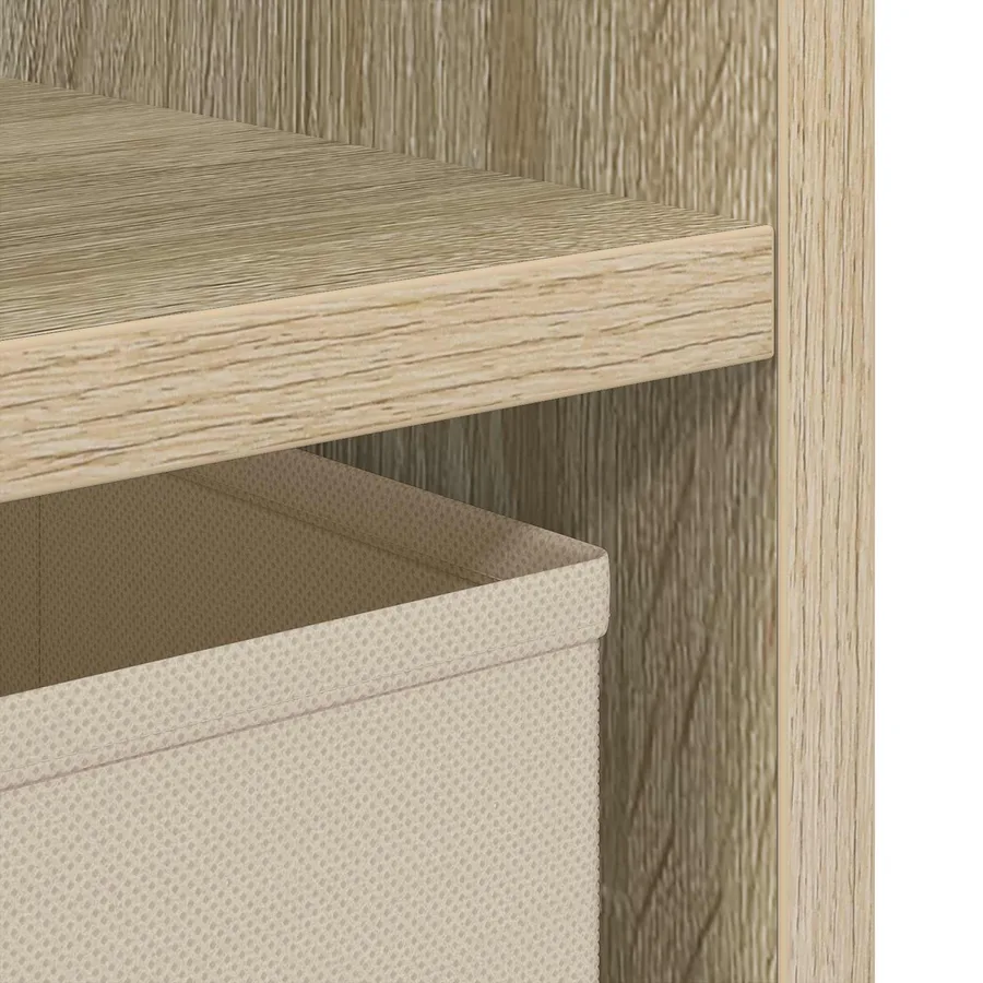 Table de chevet 2 pcs Chêne Sonoma 35 x 32 x 68,5 cm - 8