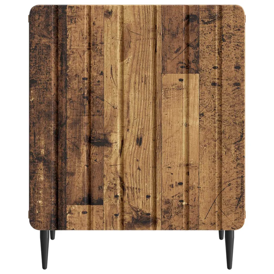 Cabinet de chevet 2 pcs Bois ancien 43 x 34,5 x 52 cm - 7