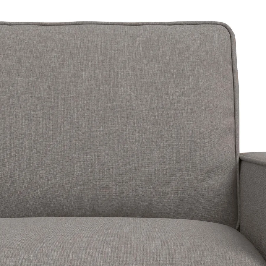 Ensemble de Canapés 2 pcs Taupe 162 x 80 x 82 cm tissu - 6