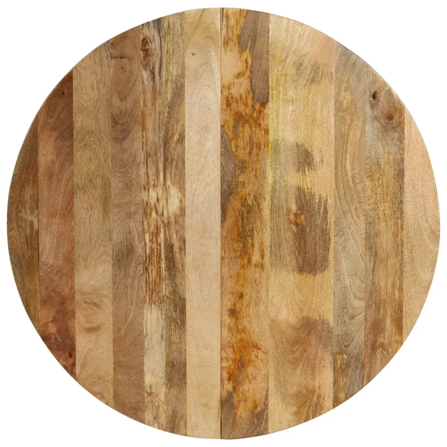 Table à dîner 110x75 cm Bois de manguier massif - 3