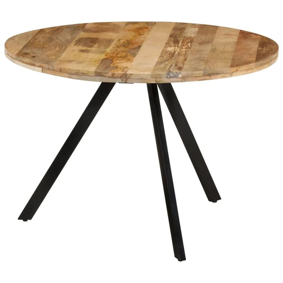 Table à dîner 110x75 cm Bois de manguier massif - 8