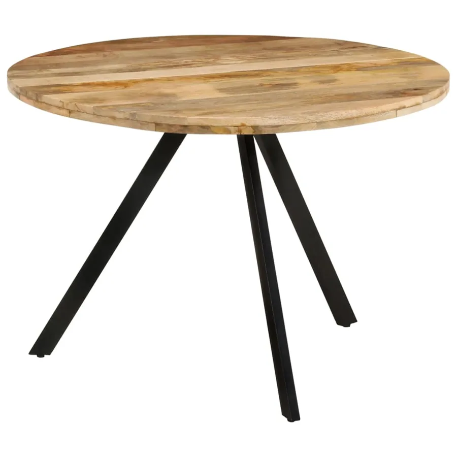 Table à dîner 110x75 cm Bois de manguier massif - 9