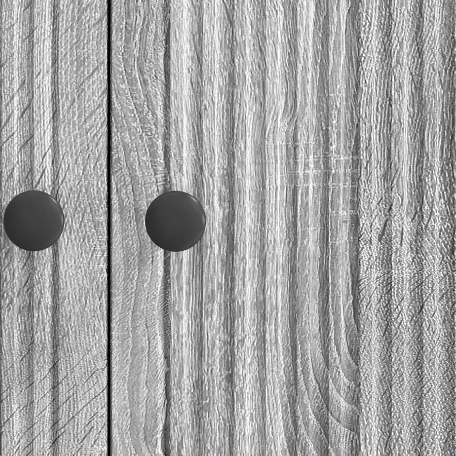 Buffet Sonoma gris 66 x 34,5 x 90 cm Bois d'ingénierie - 8