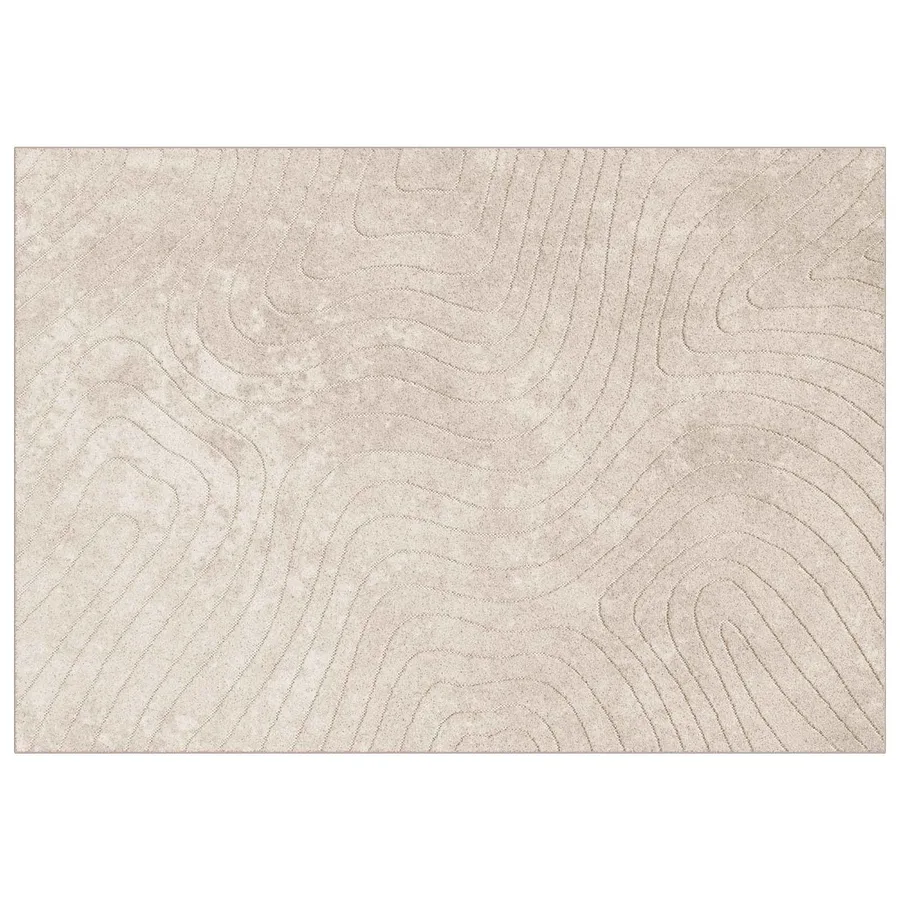Tapis de surface PALMERAS Beige 120 x 170 cm Polyester - 2