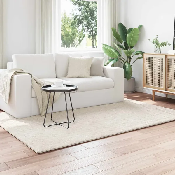 Tapis de surface SIROLO Crème 230 x 160 cm Polyester