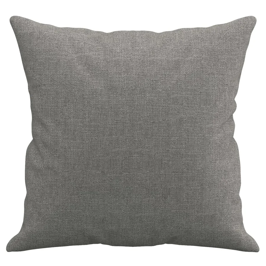 Coussins décoratifs lot de 2 Gris foncé 40x40 cm Tissu - 4