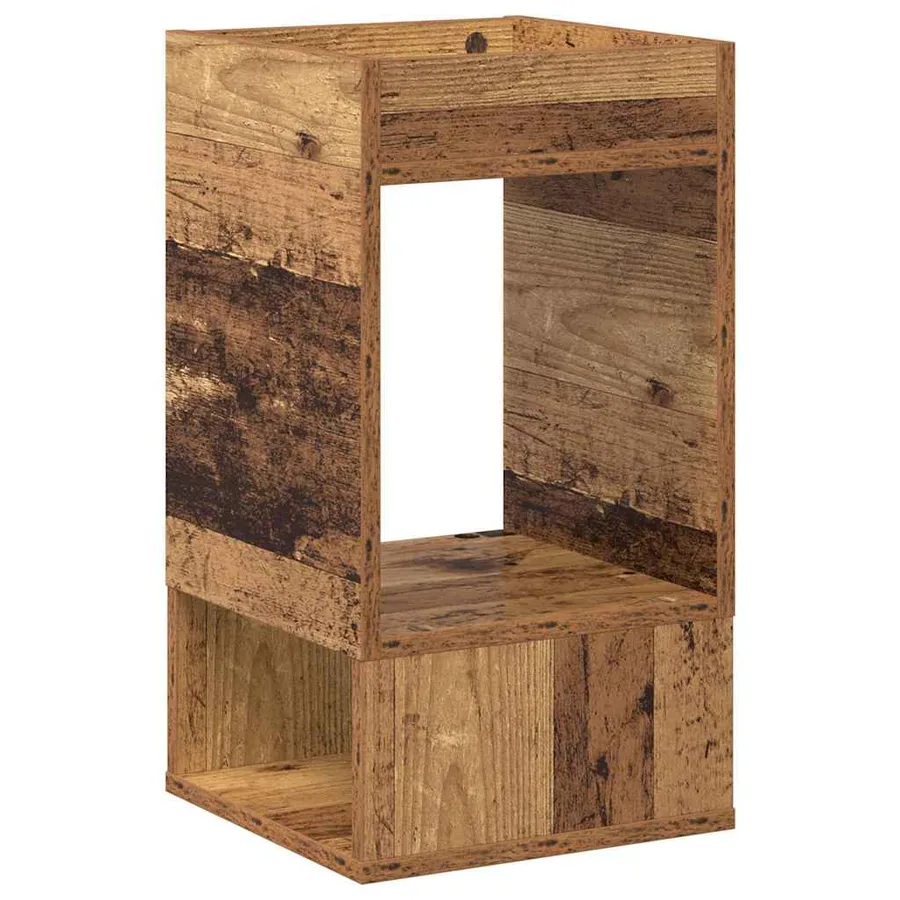 Table d'appoint Bois ancien 30 x 30 x 56 cm Bois d'ingénierie - 2