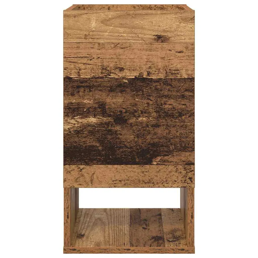 Table d'appoint Bois ancien 30 x 30 x 56 cm Bois d'ingénierie - 6