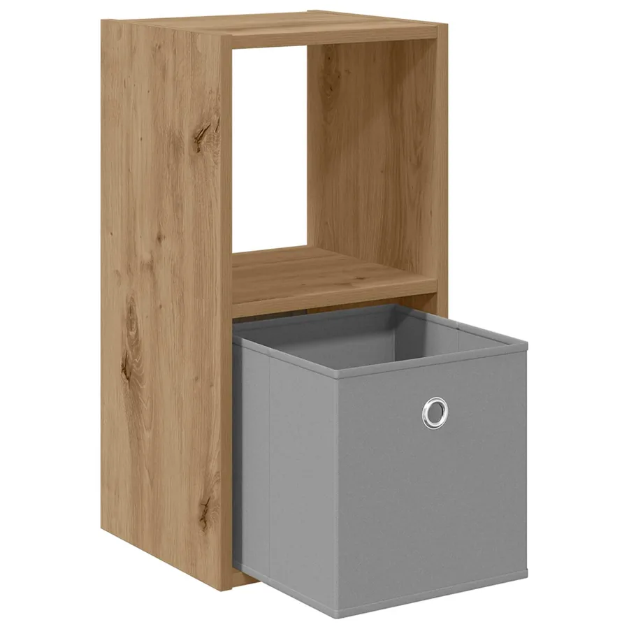 Table de chevet 2 pc Chêne artisanal 30,5 x 27 x 59,5 cm - 5