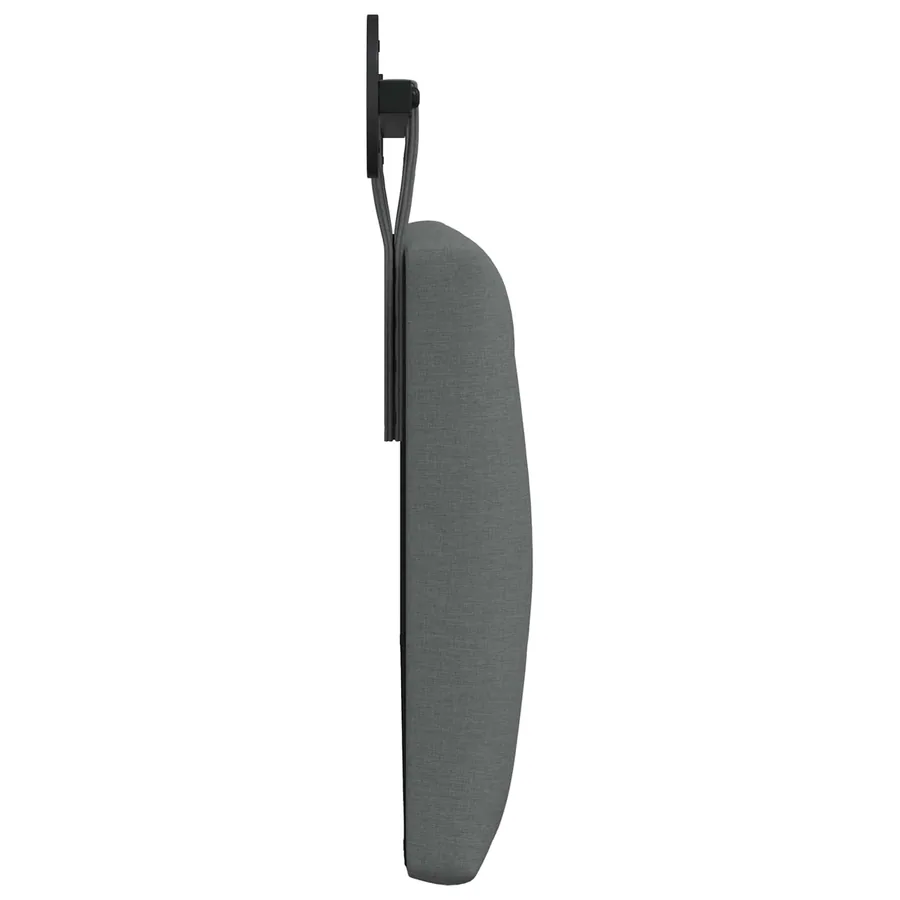 Tête de lit suspendue Gris foncé Tissu - 6