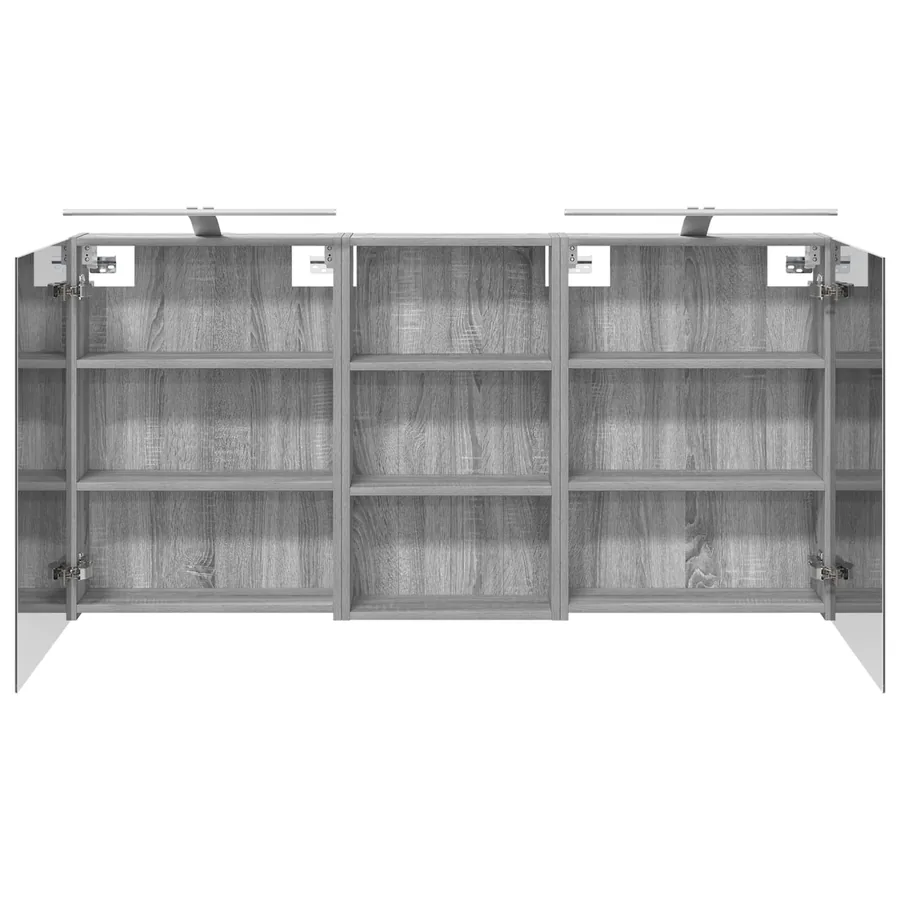 Ensemble de Meubles de Salle de Bain 3 pcs 140 x 14,5 x 70 cm - 7