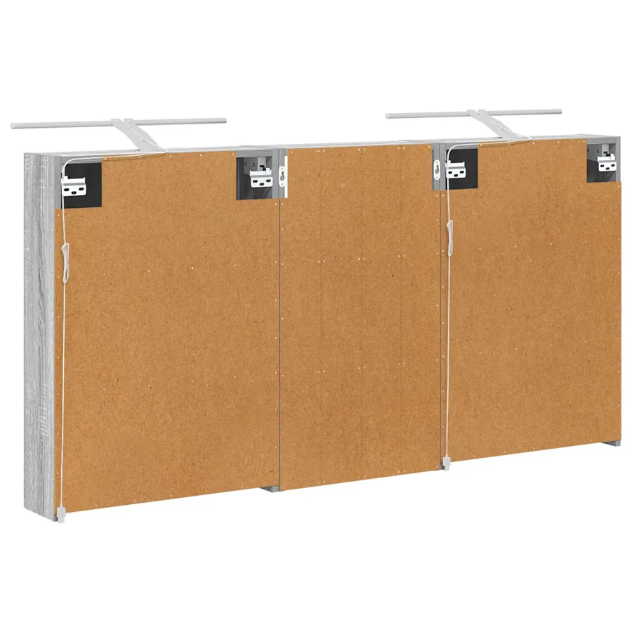 Ensemble de Meubles de Salle de Bain 3 pcs 140 x 14,5 x 70 cm - 9