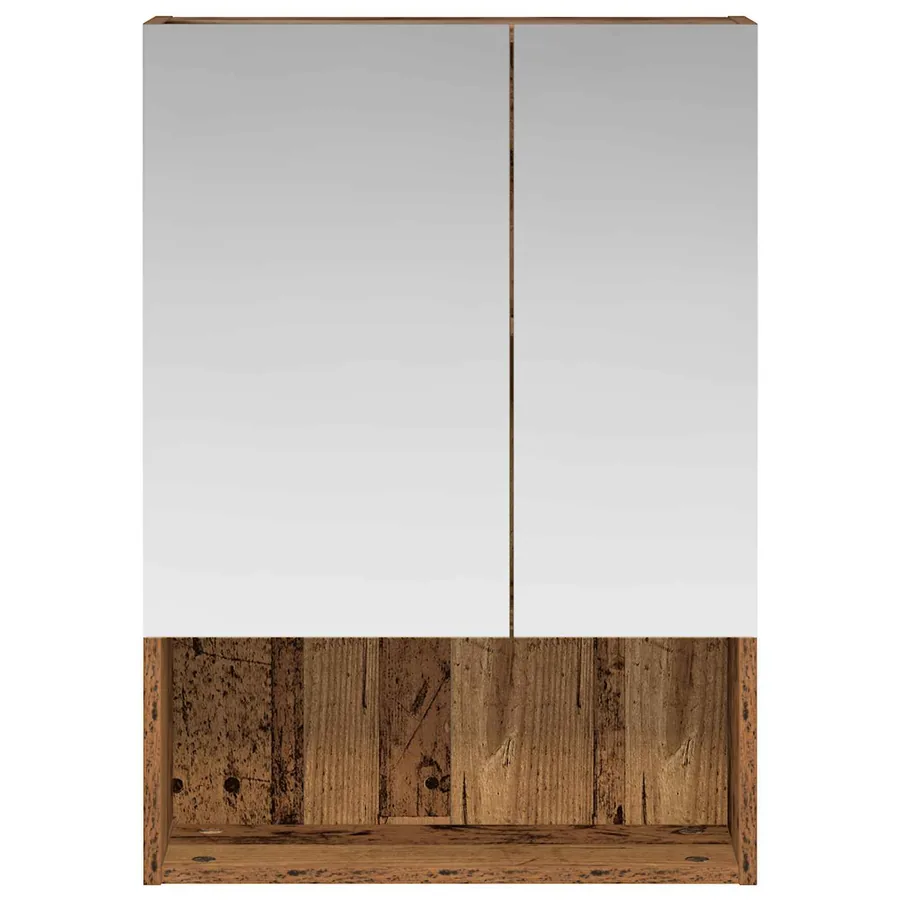 Armoire Miroir de Salle de Bain Bois ancien 50 x 14,5 x 70 cm - 5