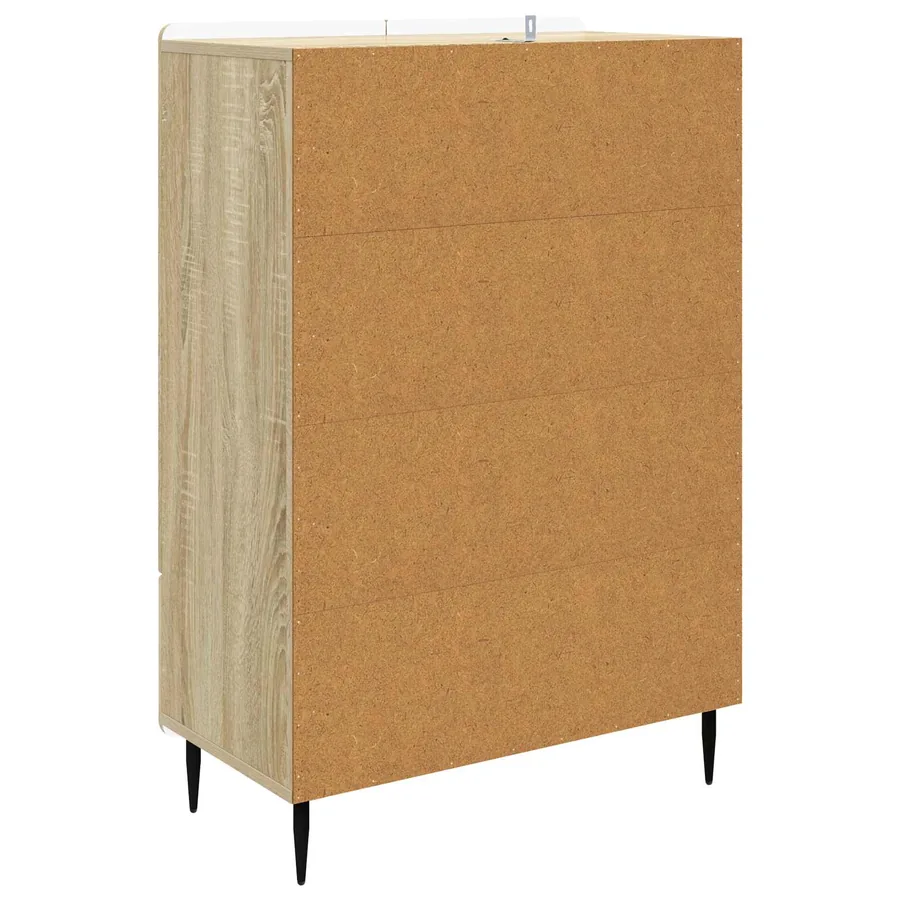 Buffet Chêne Sonoma 66 x 34,5 x 97 cm Bois d'ingénierie - 7