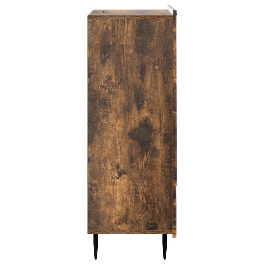 Buffet Chêne fumé 66 x 34,5 x 97 cm Bois d'ingénierie - 6