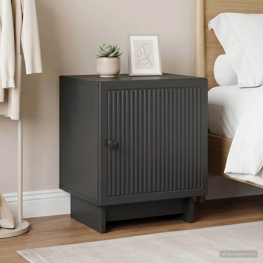 Cabinet de chevet 2 pcs Noir 43 x 34,5 x 50 cm