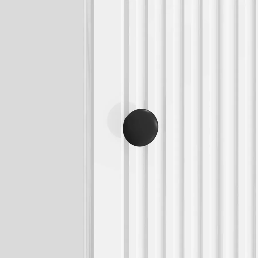 Cabinet de chevet 2 pcs Blanc brillant 43 x 34,5 x 50 cm - 10