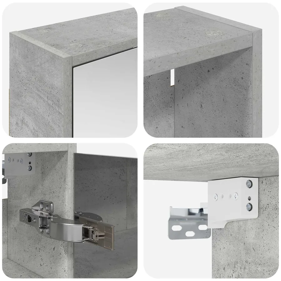 Ensemble de Meubles de Salle de Bain 3 pcs 126 x 16 x 62.5 cm - 10