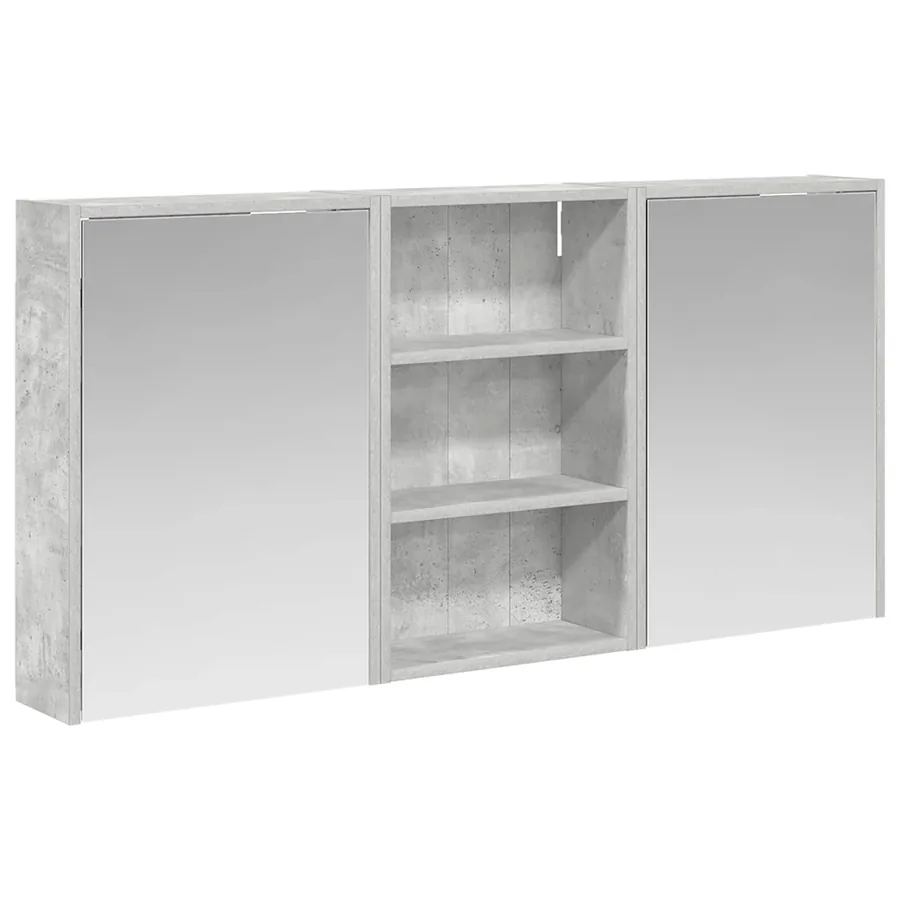 Ensemble de Meubles de Salle de Bain 3 pcs 126 x 16 x 62.5 cm - 2