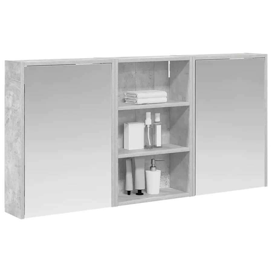 Ensemble de Meubles de Salle de Bain 3 pcs 126 x 16 x 62.5 cm - 3