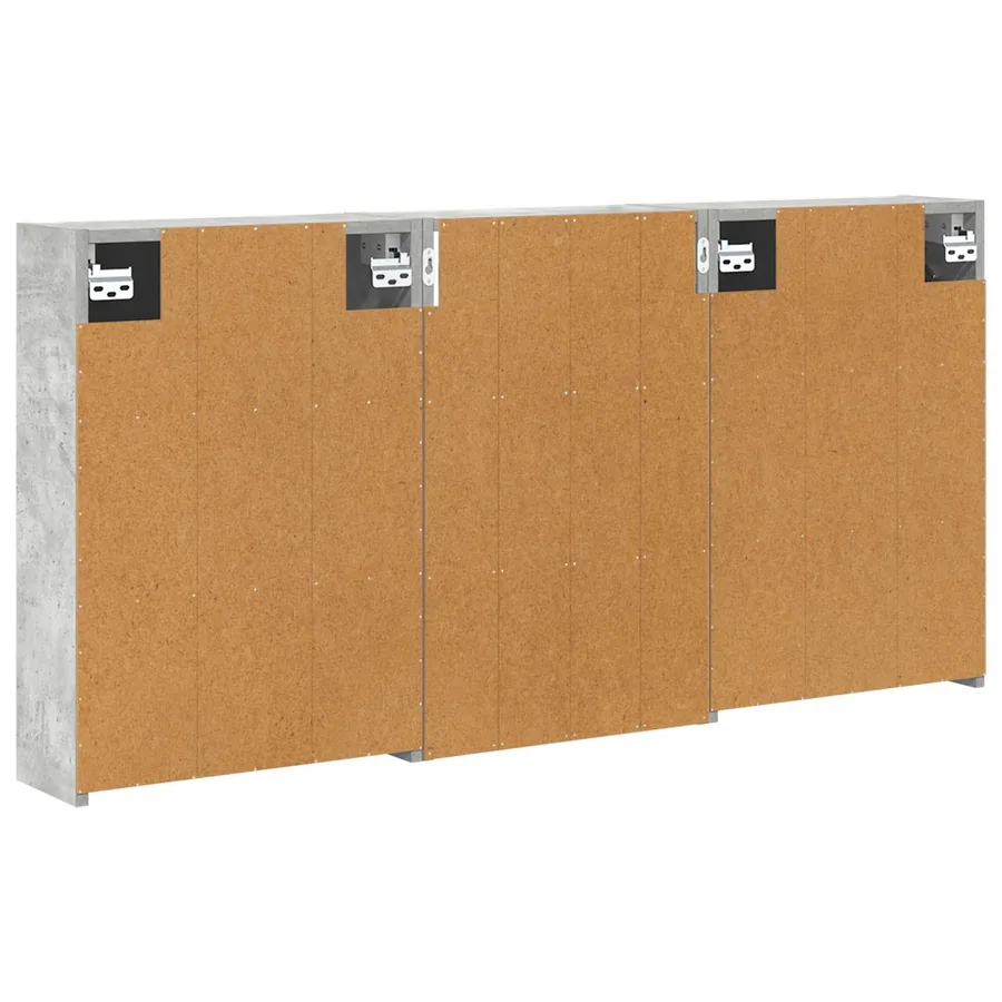 Ensemble de Meubles de Salle de Bain 3 pcs 126 x 16 x 62.5 cm - 9