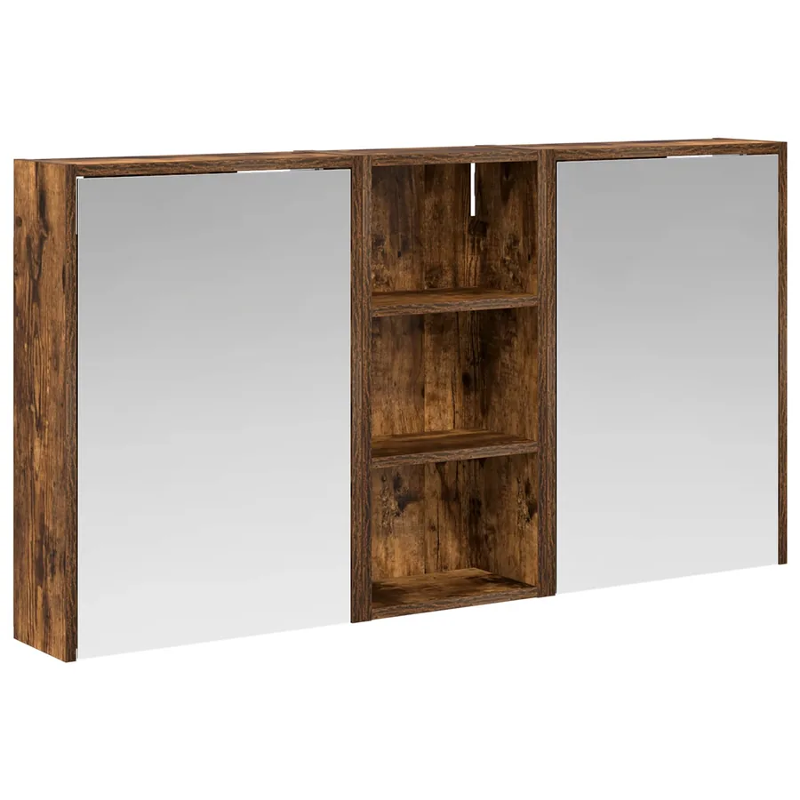Ensemble de Meubles de Salle de Bain 3 pcs 116 x 16 x 62,5 cm - 2